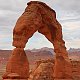 Bohumír Michal na vrcholu Delicate Arch - SV vrchol (15.7.2012)