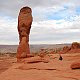 Bohumír Michal na vrcholu Delicate Arch - SV vrchol (15.7.2012)