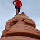 Bohumír Michal na vrcholu Delicate Arch - SV vrchol (15.7.2012)