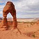 Bohumír Michal na vrcholu Delicate Arch - SV vrchol (15.7.2012)