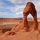 Bohumír Michal na vrcholu Delicate Arch - SV vrchol (15.7.2012)