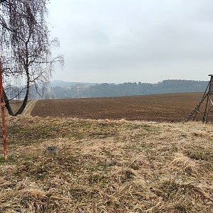 Martin Suchopár na vrcholu U Křivců (29.2.2024 10:27)