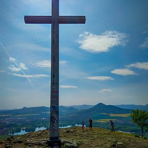 Jiří Králík na vrcholu Radobýl (8.5.2020 15:46)