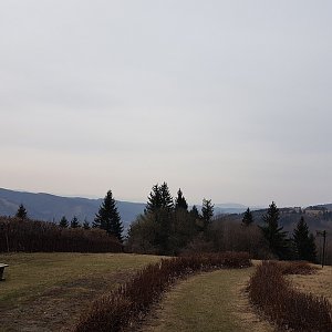 Marcela Kubíčková na vrcholu Mikulčin vrch (29.3.2022 9:04)