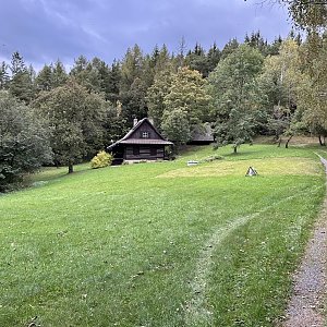 Alexandr Starý na vrcholu Kršle (7.10.2023 16:20)