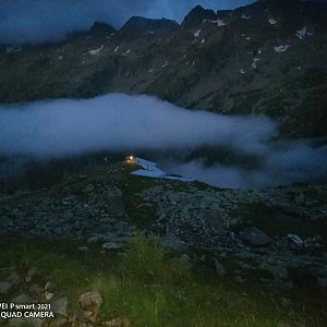 Adam Závodský na vrcholu Geißener Hütte (6.8.2021 15:01)