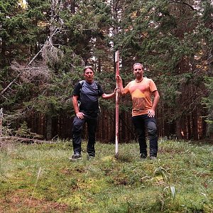 Bouřka na vrcholu Jelení hora (29.8.2022 7:17)