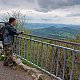 ženda na vrcholu Děčínský Sněžník (13.5.2023 13:00)