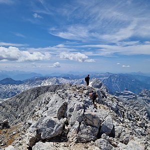 Mišule Kudlačka na vrcholu Großer Priel (8.7.2023 14:00)