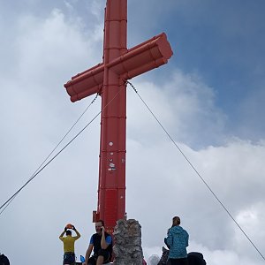 Bodik na vrcholu Großer Priel (12.7.2020 13:58)