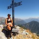 Iveta Válová na vrcholu Croix de Fer (22.7.2022)