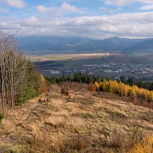 Ľuboš na vrcholu Dubová (7.11.2021 13:57)