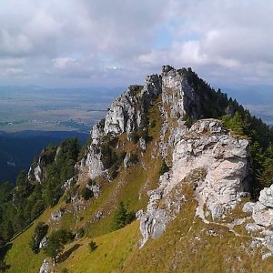 Jozef Farkaš na vrcholu Zadná Ostrá (12.9.2015)