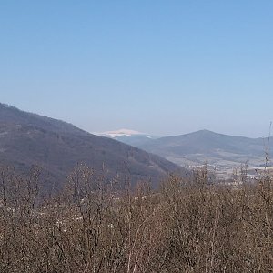 Norbert Mogyorósi na vrcholu Kalvária (20.3.2015)