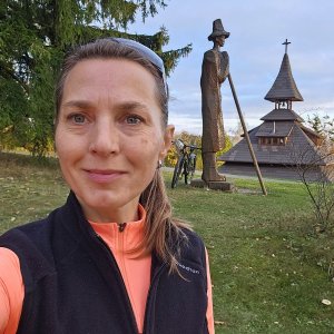 Marcela Kubíčková na vrcholu Soláň (15.10.2024 17:18)