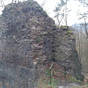 Jiří Škorec na vrcholu Ostrý (28.11.2019 13:00)