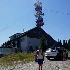 Mountainer na vrcholu Javořice (25.7.2022 14:33)