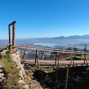 Ľuboš na vrcholu Sestrč (13.11.2022 12:40)