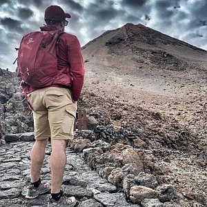 Martin Petřík na vrcholu Teide (29.8.2022 18:00)