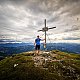 Jiří Králík na vrcholu Hochkogel (27.8.2020 16:48)