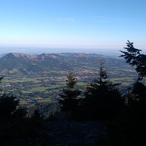 Jaroslav Macura na vrcholu Smrk (2.9.2022 7:46)