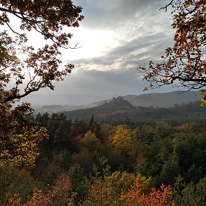 Norbert Mogyorósi na vrcholu Malý vrch (20.10.2019 16:30)