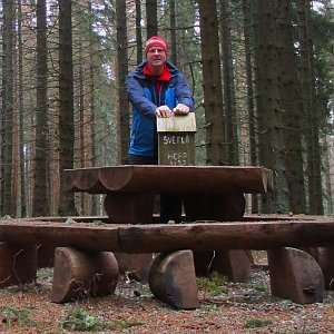 Michal Kříž na vrcholu Světlá hora (29.12.2023 10:06)