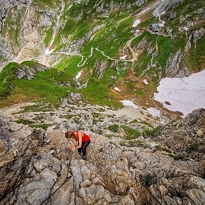 Jiří Králík na vrcholu Fortezza rocciosa (5.7.2021 12:17)