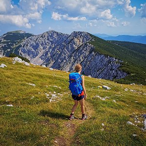 Jiří Králík na vrcholu Križnik (15.8.2021 14:54)