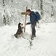 Kolejowy Ciul na vrcholu Ostrý (19.1.2021 15:26)