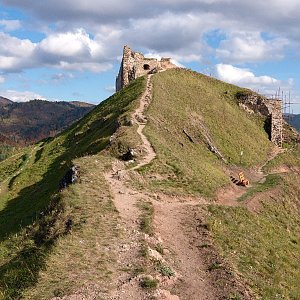 Ľuboš na vrcholu Zámok (20.10.2019 14:00)