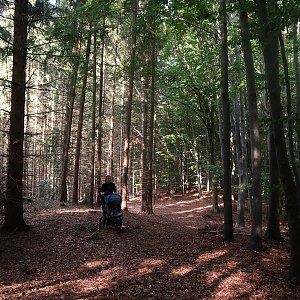 Bouřka na vrcholu Nad Omleničkou (27.9.2023 10:32)