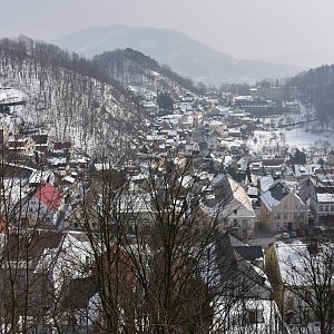 Radim na vrcholu Váňův kámen (4.3.2018)