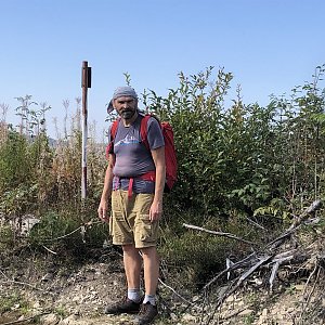 Jaroslav Flidr na vrcholu Priehrštie (29.9.2023 11:44)