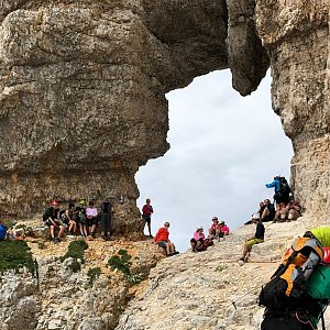 Radim na vrcholu Prestreljeniško okno (12.8.2019)