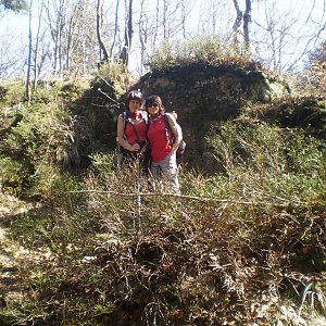 Vlasta a Zdena na vrcholu Skalka (na Pustevnách) (21.4.2018 9:23)