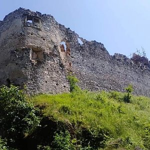 Jozef Farkaš na vrcholu hrad Uhrovec (30.6.2019)