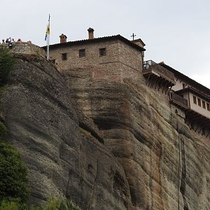 Radim na vrcholu Moni Rousanou Meteora (29.7.1996 12:30)