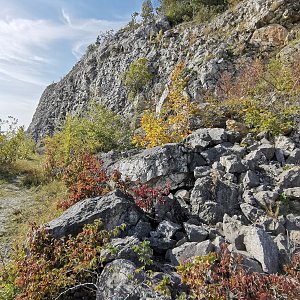 Šárka na vrcholu Kotouč  (2.10.2021 14:50)