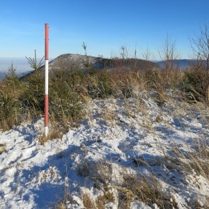 ZdenkaV na vrcholu Suché úbočí (26.12.2024 11:28)