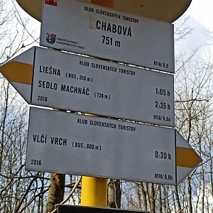 Ľuboš na vrcholu Chabová (16.4.2023 9:45)