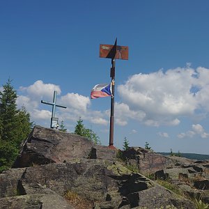 Nojby na vrcholu Stropník SV - vyhlídka (11.6.2023 10:08)