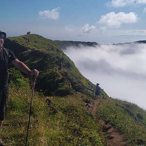 Jirka Zajko na vrcholu Alto do Brejo (3.8.2024 9:56)