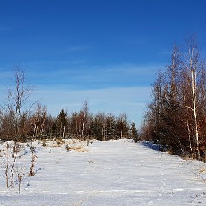 Petr Pepe Peloušek na vrcholu Holý vrch (19.1.2019 12:14)