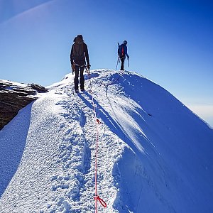 Jiří Králík na vrcholu Punta Felik (20.8.2024 9:03)