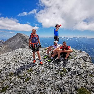 Jiří Králík na vrcholu Scheichenhügel (25.6.2023 12:57)