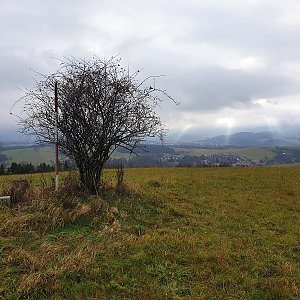 Petr Pepe Peloušek na vrcholu Na Vrchu (20.11.2021 13:46)