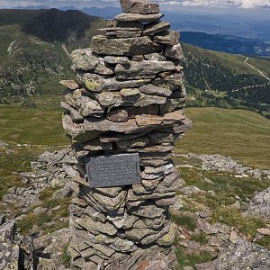 Zdeněk "DrakMrak" na vrcholu Fuchskogel (5.7.2018 13:07)