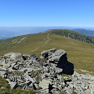 Rastislav Biarinec na vrcholu Kráľova hoľa - SZ II (22.8.2020 10:20)