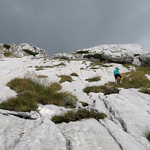 Martin Horáček na vrcholu Obla glava (16.8.2023 11:10)